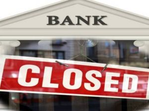 bank close