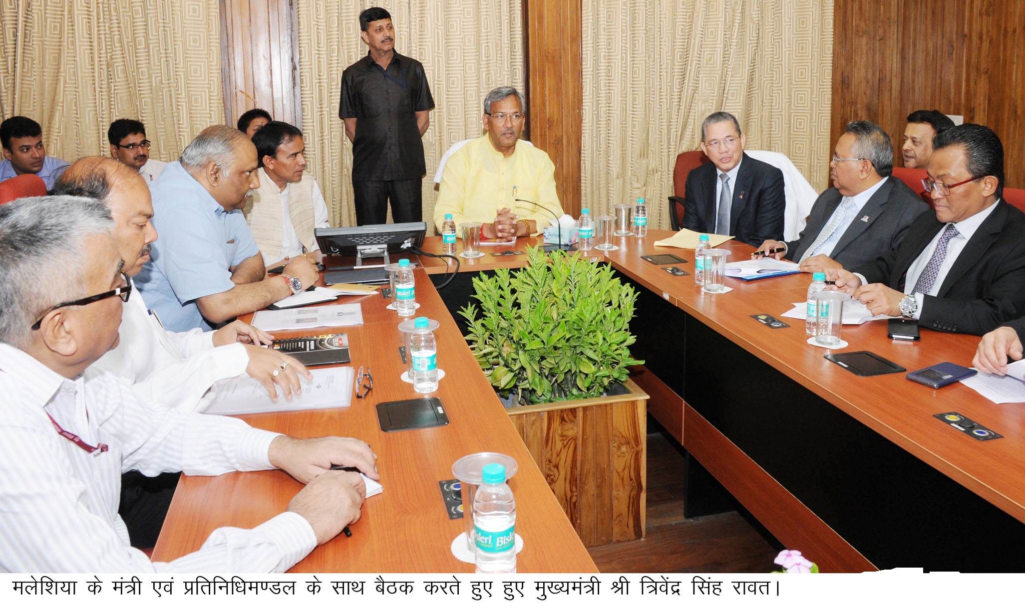 CM Trivendra Rawat meeting with Malaysian government