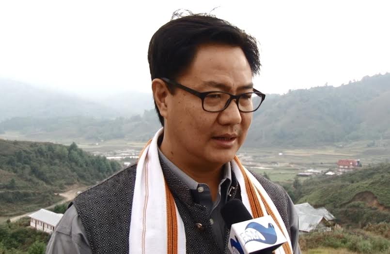 Minister of State for Home Kiran Rijiju will visit Uttarakhand on a two-day tour