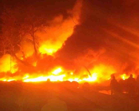 fire in uttarakhand high alert