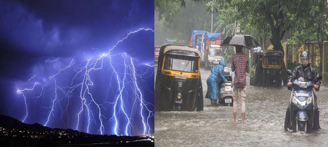 उत्तराखंड के इन जिलों में अगले 24 घंटे में भारी बारिश की चेतावनी, बिजली चमकने की आशंका