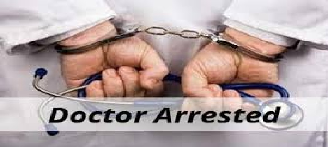 Doctor arrested
