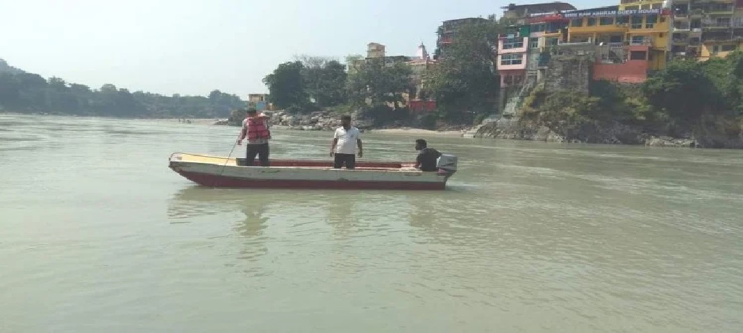drowned in Ganga