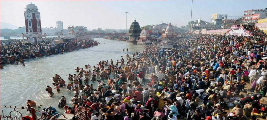 Haridwa for Ganga bath