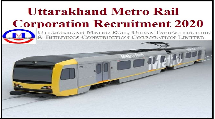 Recruitment in Uttarakhand Metro rail