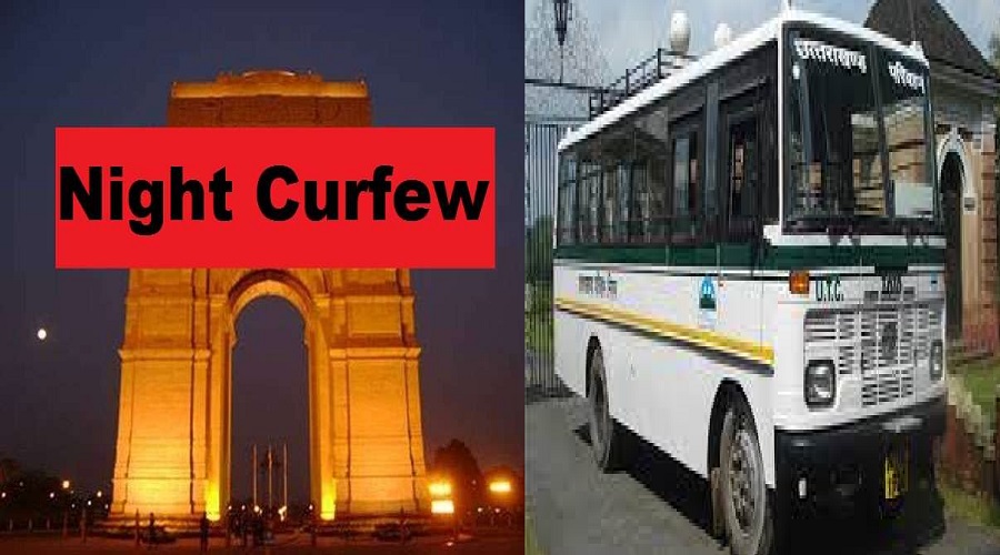 Night curfew in Delhi
