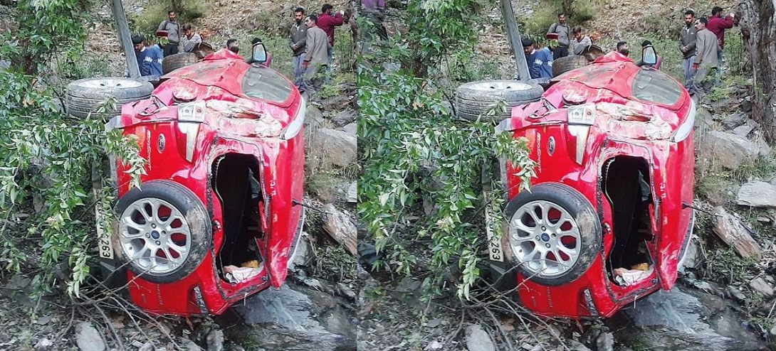 big road accident in dehradun