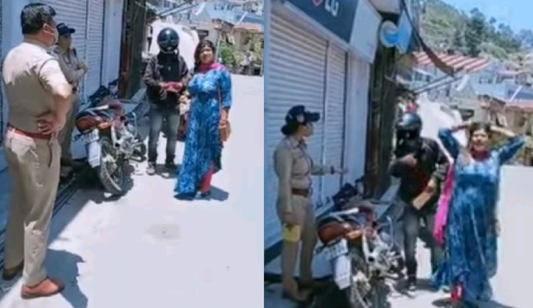 Pauri police video viral