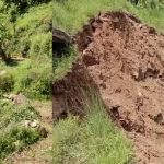 चमोली : भारी भूस्खलन से मौणा गांव के ऊपर मंडराया खतरा, दहशत में लोग