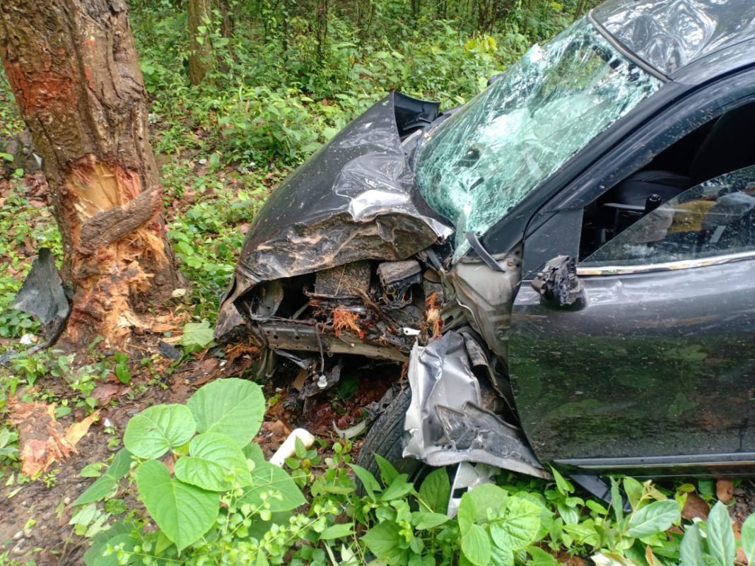 Car accident in dehradun