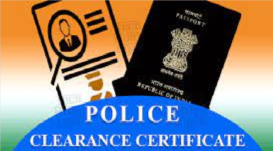 you will get police clearance certificate from home
