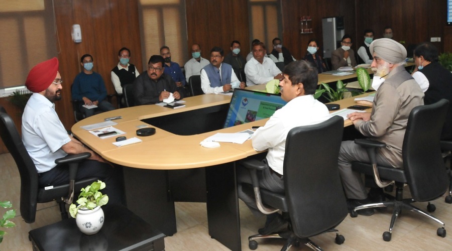 Chief Secretary reviewed the Horticulture Department