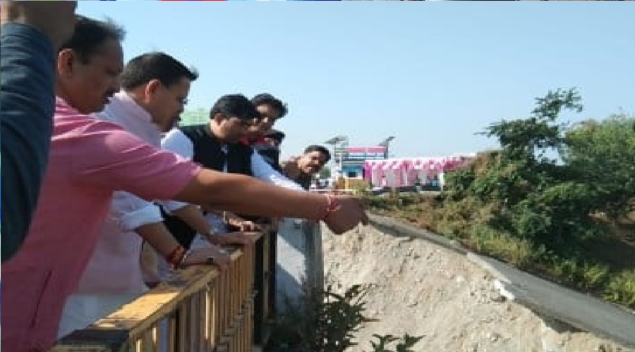 Inspection of CM Dhami