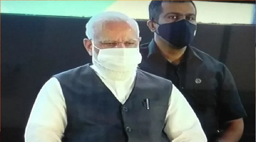 PM Modi dedicated oxygen plant to the country