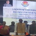 alumni honored in Lucknow University