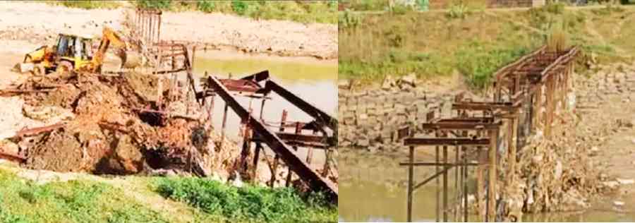 bihar bridge stolen