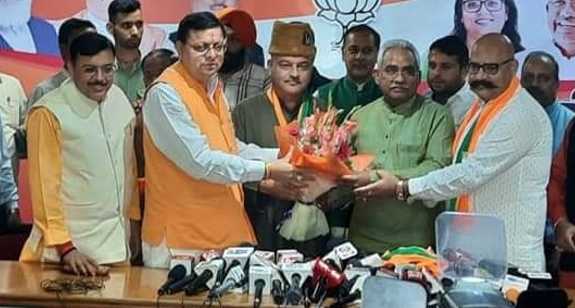 colonel ajay kothiyal joins bjp