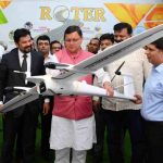 cm dhami in drone factory