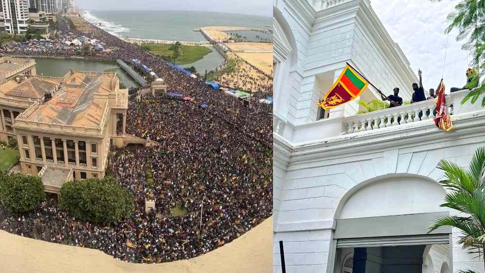 srilanka protest