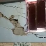 cracks in houses in karnaprayag