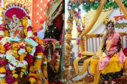 MBA bride married Lord Shiva