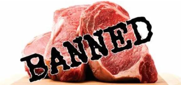 BANNED MEAT