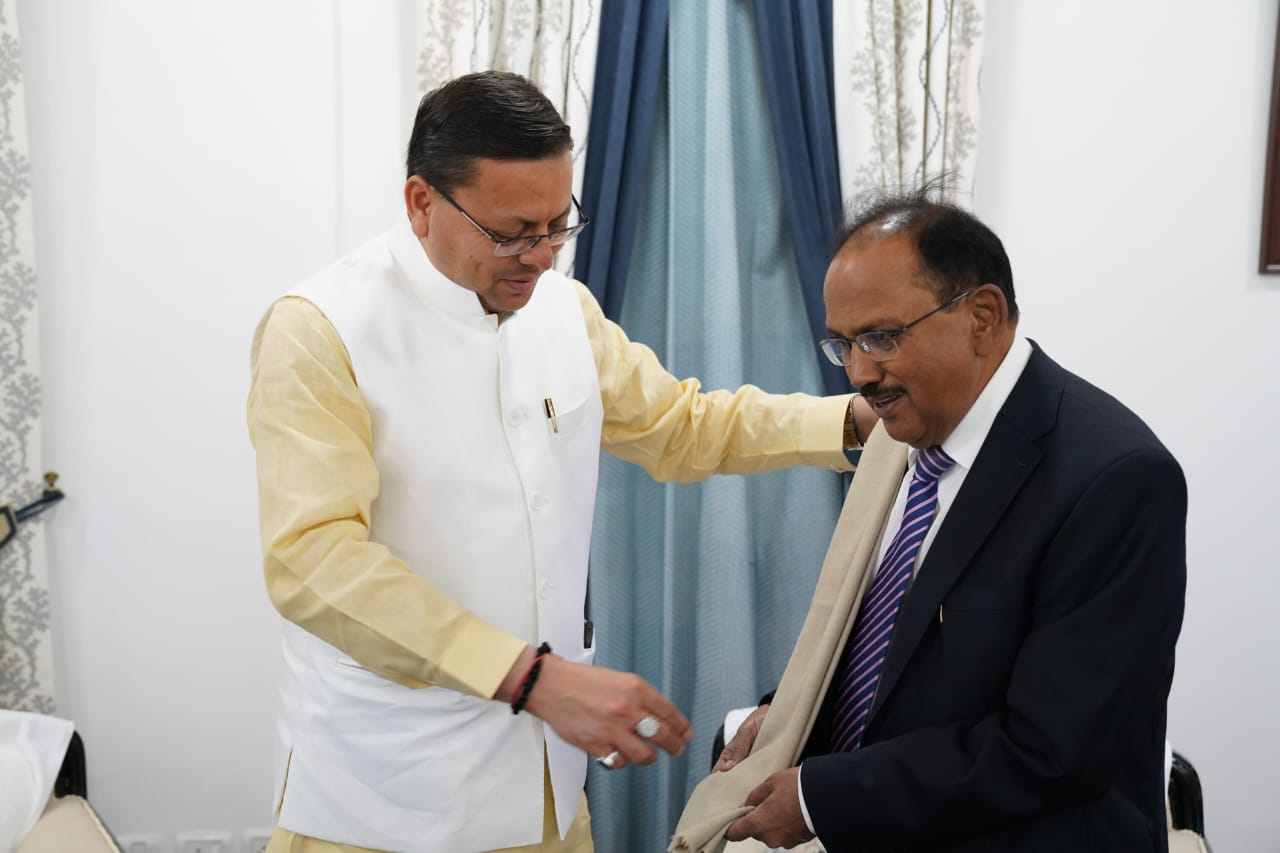 National Security Advisor met CM Dhami