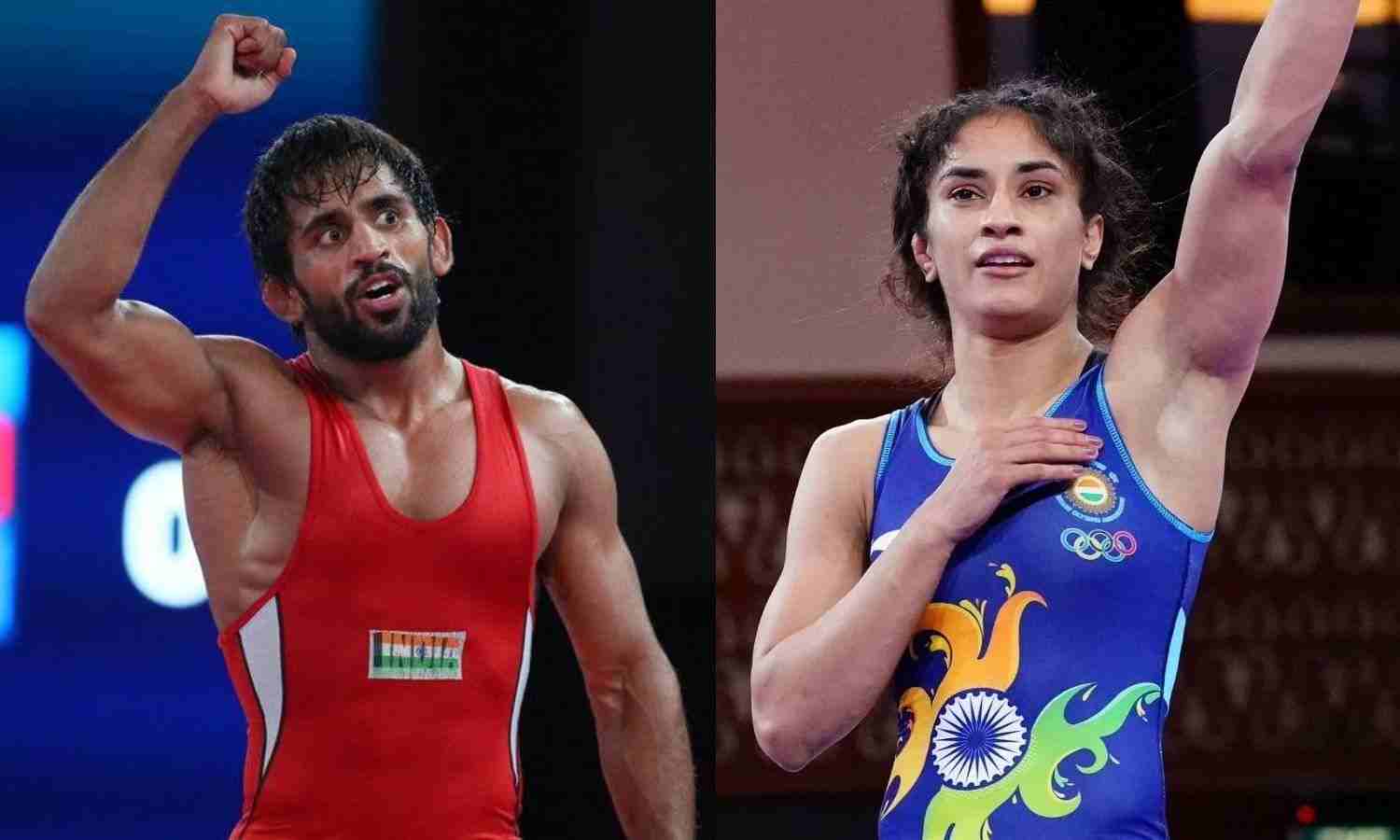 Bajrang Punia and Vinesh Phogat got exemption in trial
