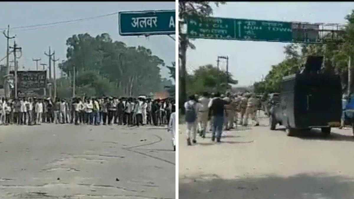 Stones pelted on Braj Mandal Yatra in Haryana's Nuh, firing took place, many injured, section 144 invoked