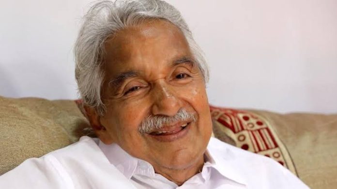 Former Kerala Chief Minister and senior Congress leader Oommen Chandy passed away