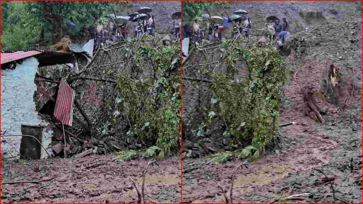 Heavy devastation due to rain in Himachal Pradesh, cloud burst in Solan