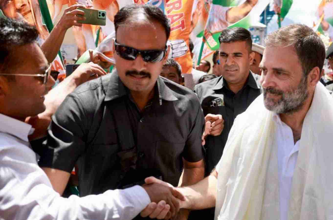 Rahul Gandhi on ladakh visit