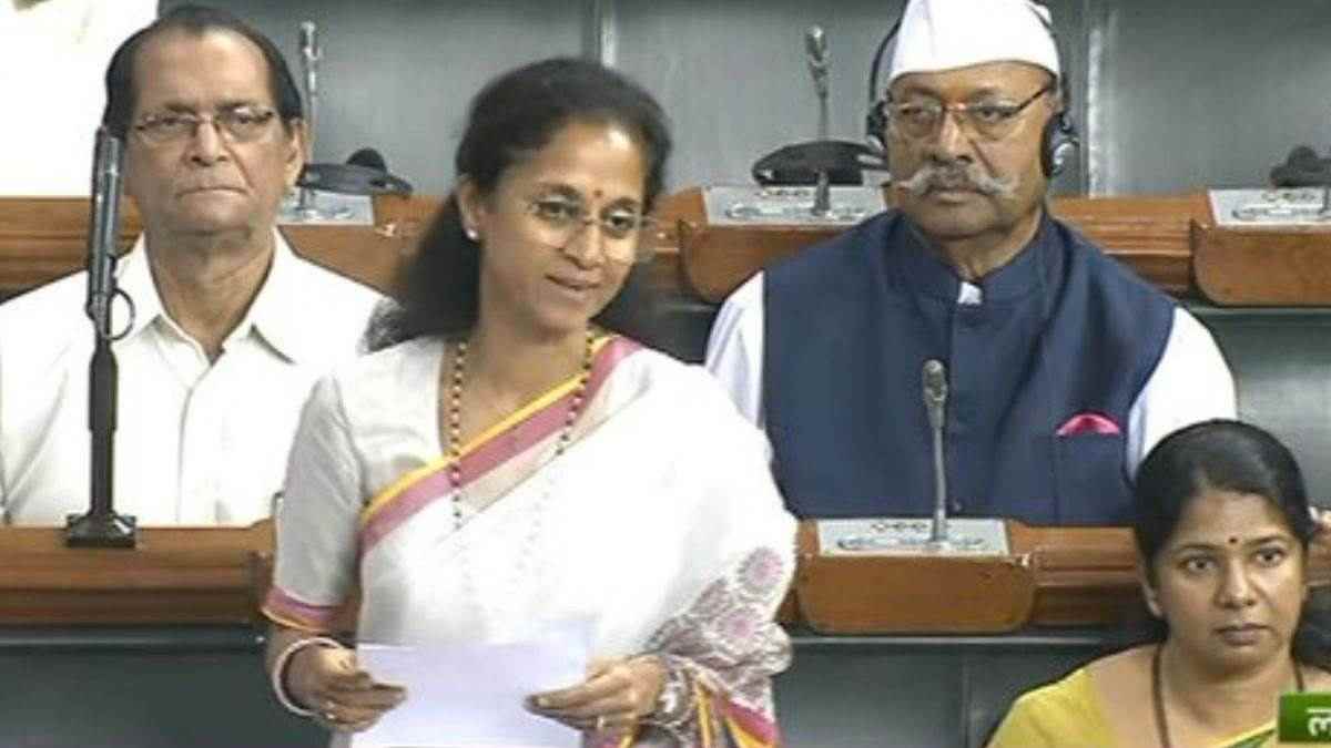 Supriya Sule praised PM Modi's speech, called two BJP leaders in the session the best