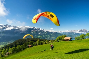 पैराग्लाइडिंग paragliding