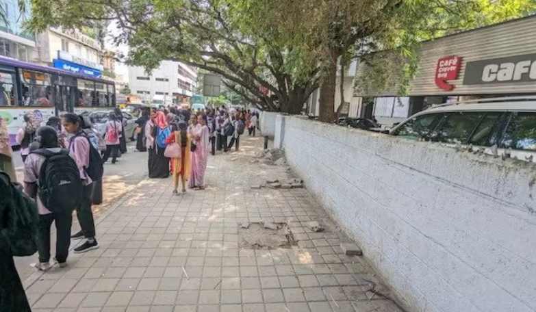 Unique case of theft from Bengaluru, bus stand disappeared a week ago, police is investigating