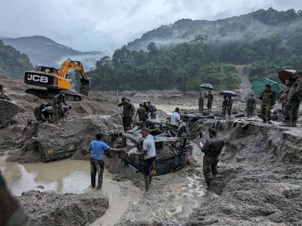 SIKKIM FLOOD