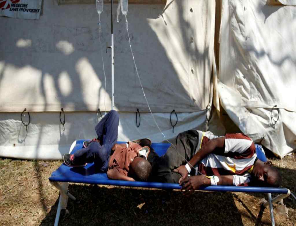 cholera in zimbabve