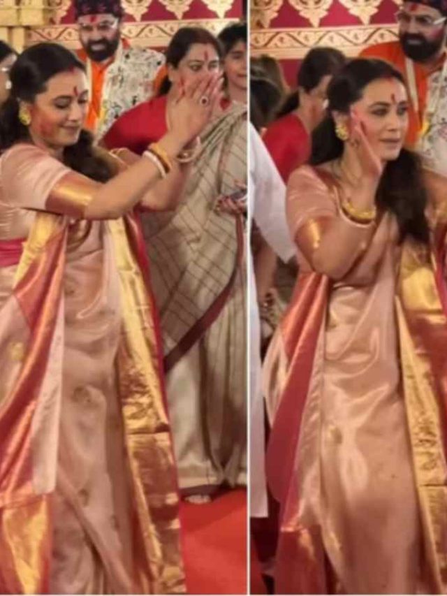 मां दुर्गा के के रंग में रंगी Rani Mukerji का वीडियो हुआ वायरल