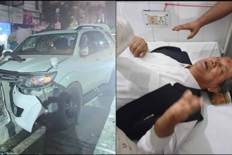 HARISH RAWAT CAR ACCIDENT