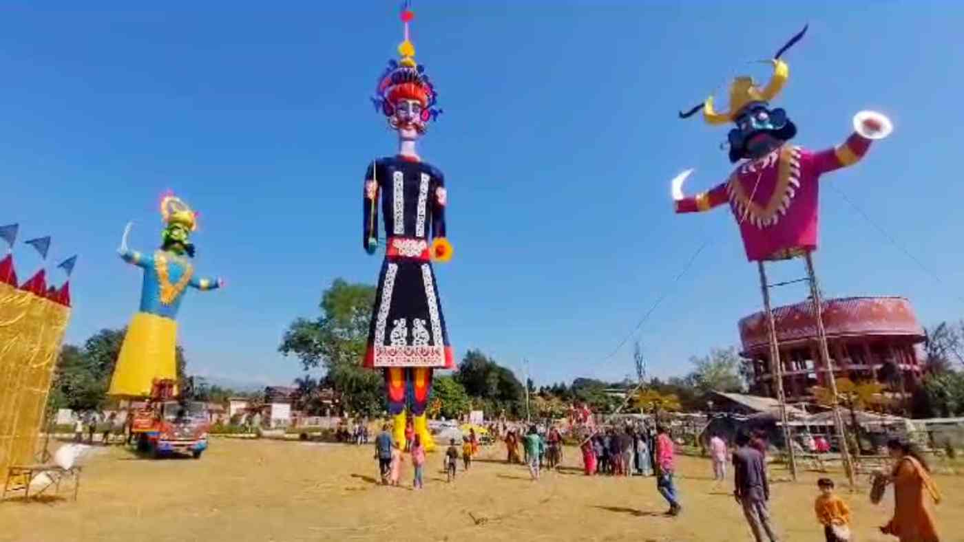 दून में जलेगा प्रदेश का सबसे ऊंचा रावण, सीएम बटन दबाकर करेंगे पुतला दहन रावण दहन देहरादून