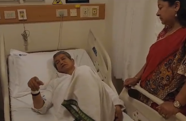 पूर्व सीएम हरीश रावत की बिगड़ी तबीयत, अस्पताल में भर्ती, हाल जानने पहुंचे माहरा harish rawat