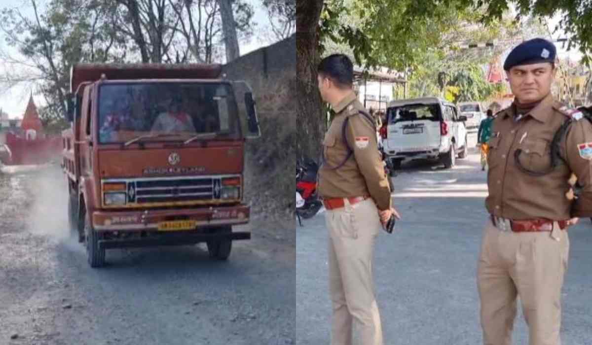 गौला वाहन स्वामियों के विरोध के बीच शुरू हुआ खनन कार्य,