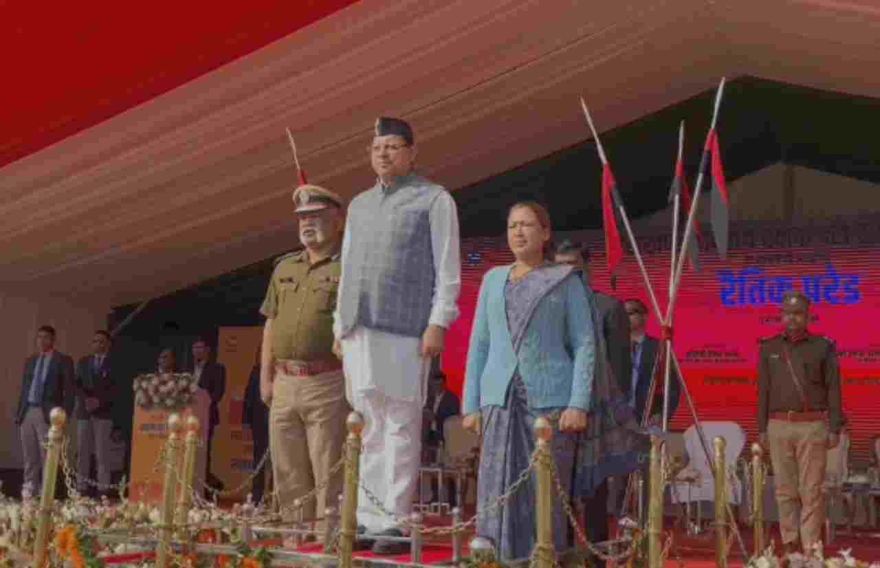 उत्तराखंड प्रांतीय रक्षक दल स्थापना दिवस आज, सीएम धामी ने रैतिक परेड की ली सलामी CM