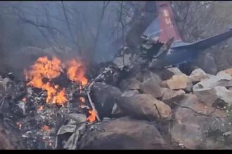 Air Force trainer aircraft crashes in Telangana, two pilots killed