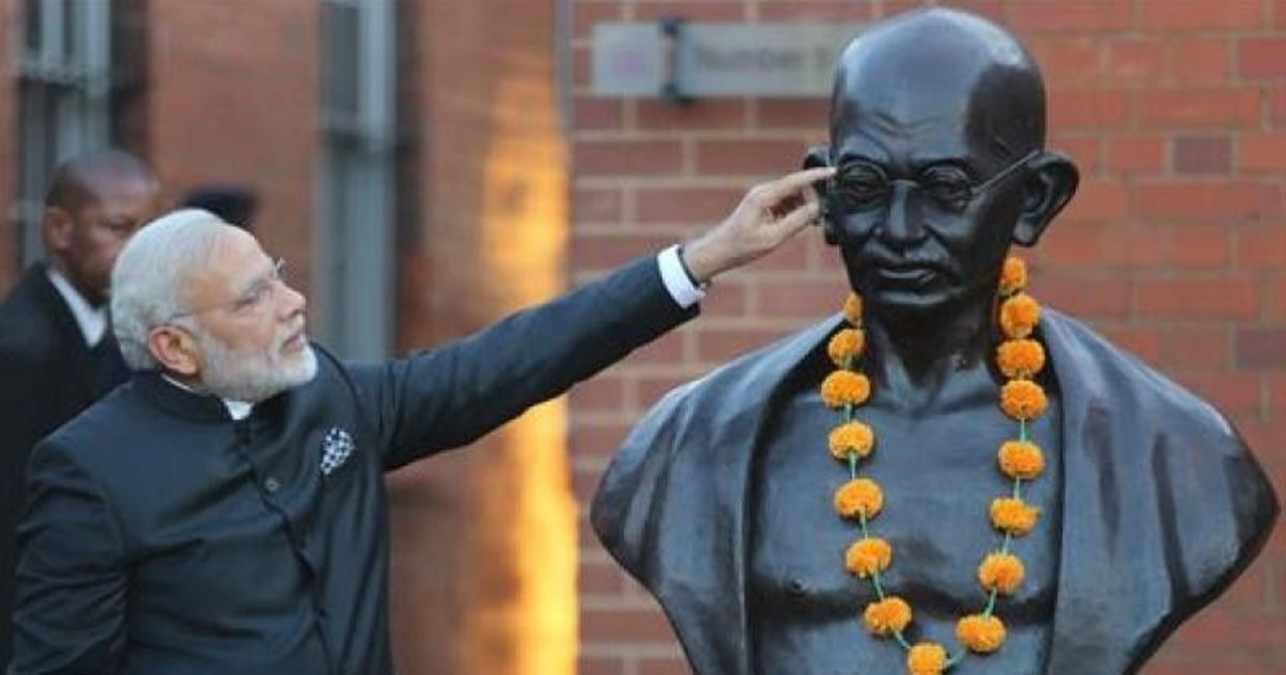 PM Modi took inspiration from Mahatma Gandhi