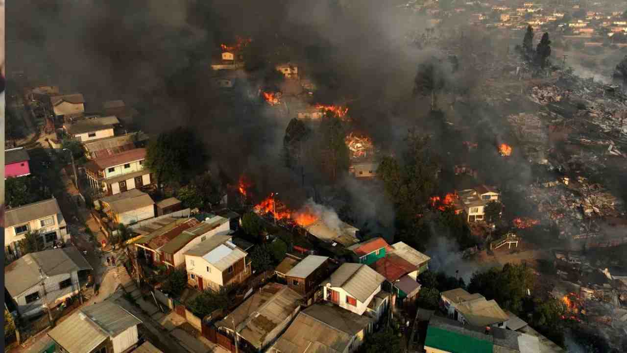 46 people killed in forest fire in Chile, more than 1,000 houses burnt