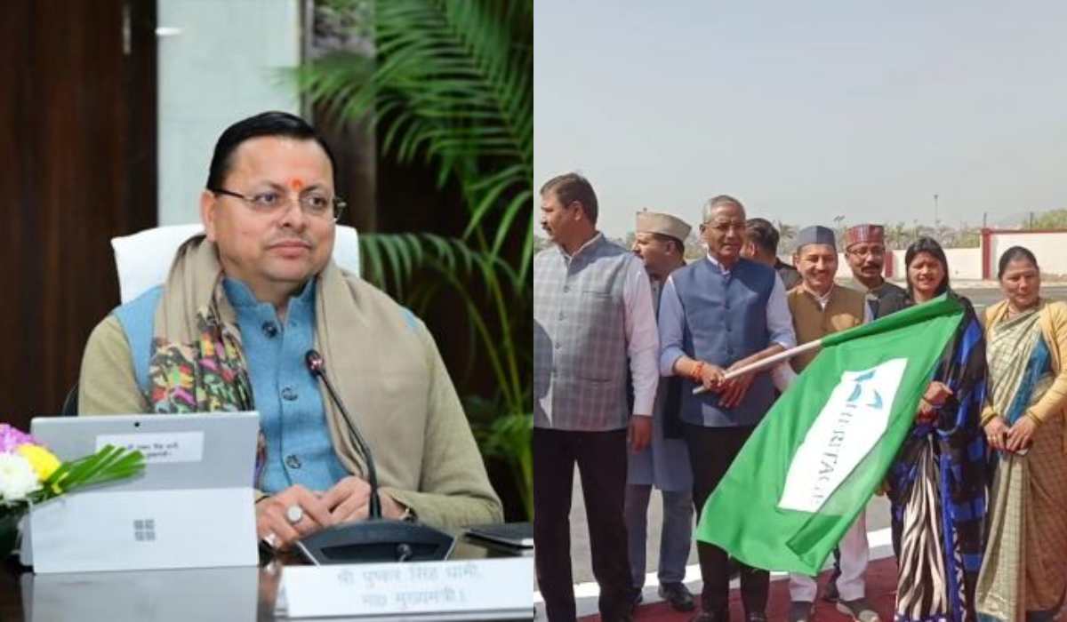 हल्द्वानी से तीन शहरों के लिए शुरू हुई हेली सेवा, CM ने दिखाई हरी झंडी, जानें कितना है किराया