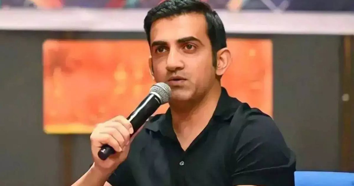 Gautam Gambhir left politics