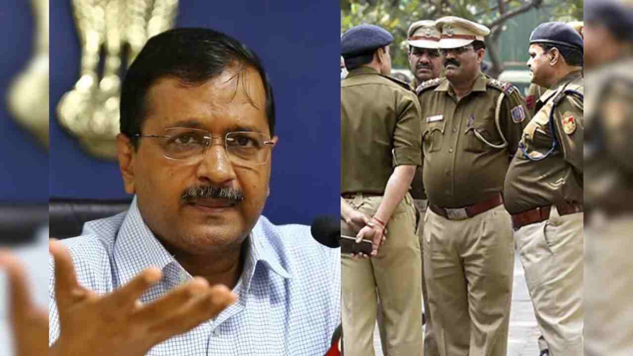 Kejriwal accused the police officer