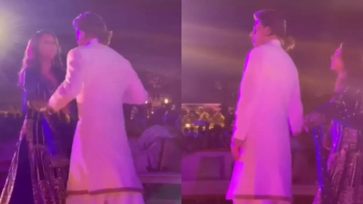 shah rukh khan-gauri dance video viral